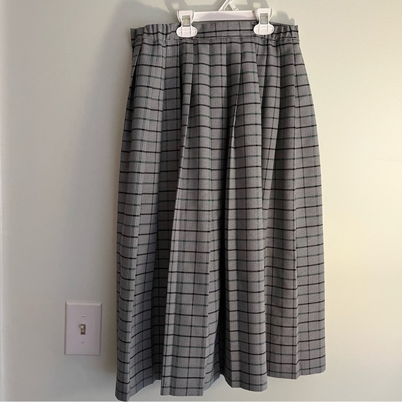 Vintage Southern Lady plaid skirt size 11-12 - Picture 2 of 10